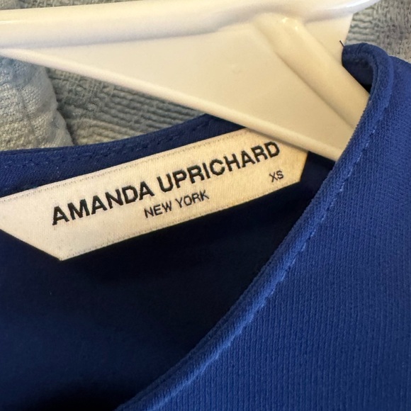 Amanda Uprichard Royal Blue Copeland Chic Mini Dress- XS - Picture 10 of 11